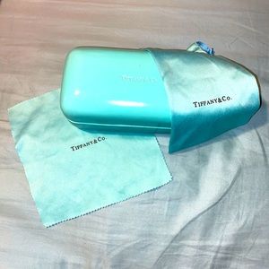 Tiffany Co. glasses case & accessories
